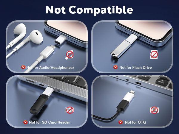 type c to lighting adapter