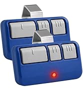 Garage Outlet 2X Navy Blue Remote Garage Door Opener for Liftmaster 891LM 893LM 8065 8155 8165 83...