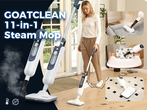 goatclean 11-in-1 steam mop