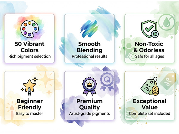advantages of 50 colors