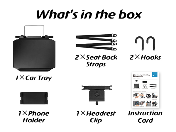 Car Steering Wheel Tray