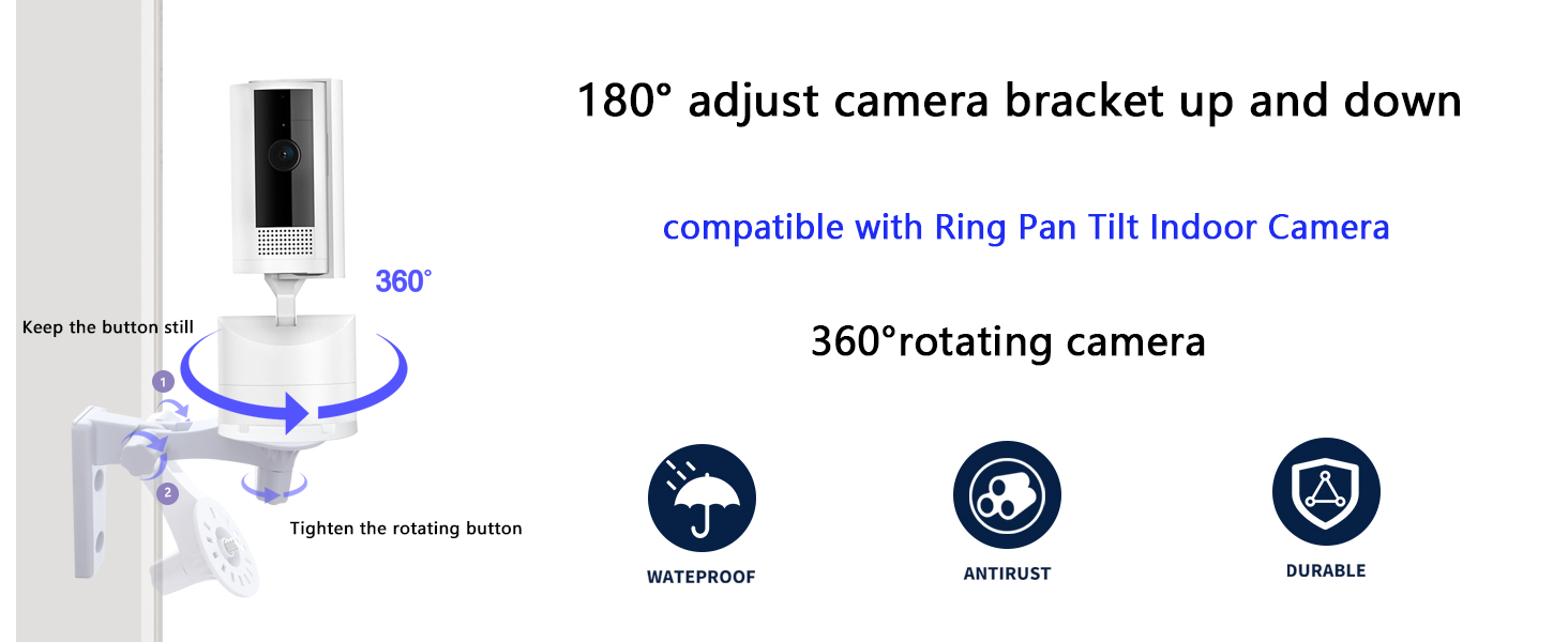 ring pan tilt camera mount