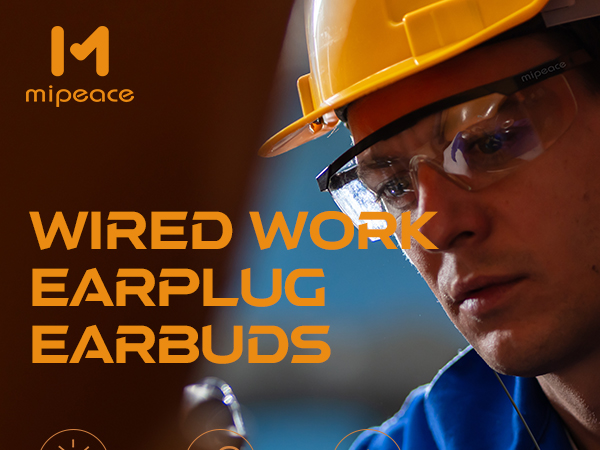 work headphones earbuds ear plugs