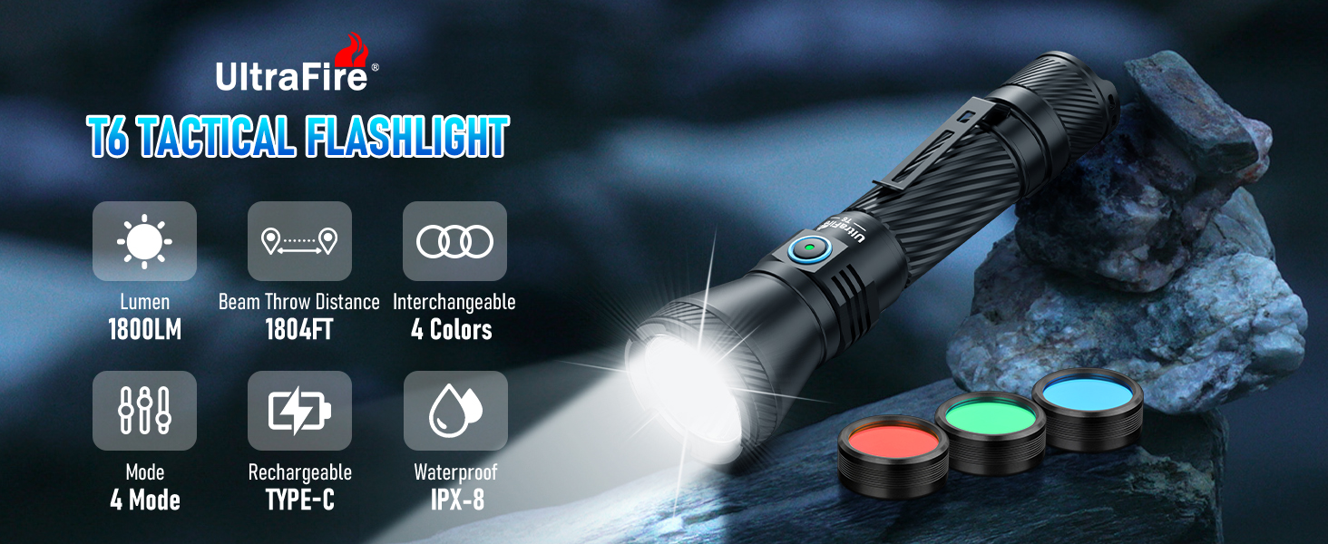 T6 TACTICAL FLASHLIGHT