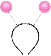 Tedercle Alien Antenna Headband, Space Martian Costume Hairband for Halloween