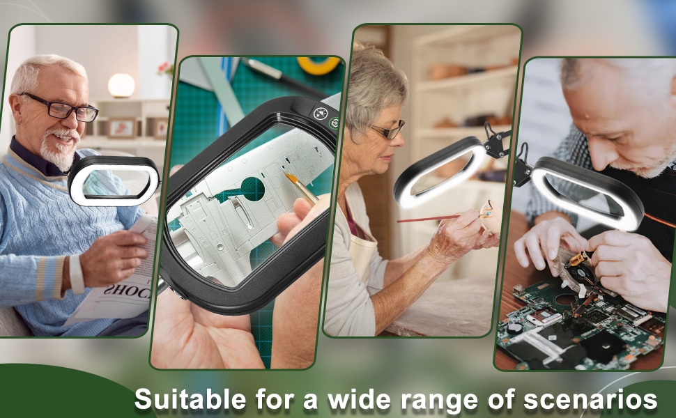 magnifying glass for reading