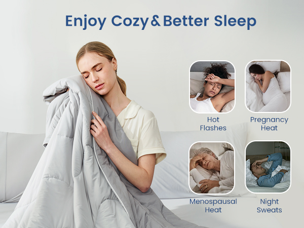 cooling comforter for hot sleepers