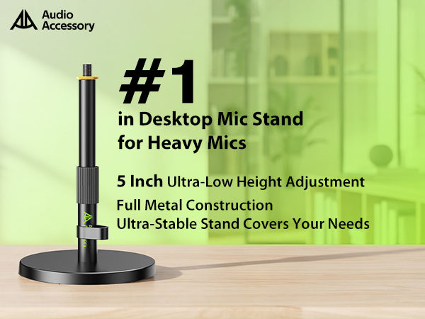 DESKTOP MICROPHONE STANDS