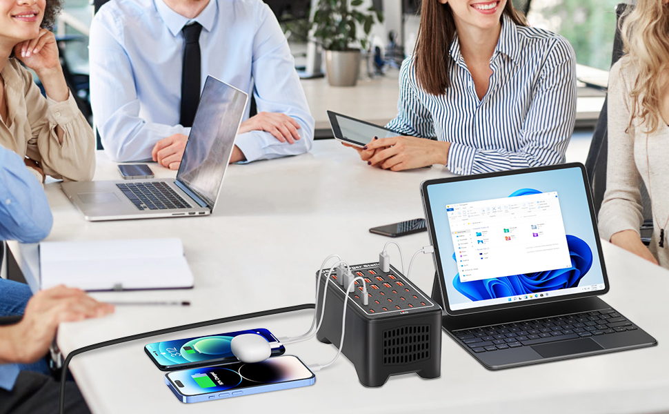 usb c charging station