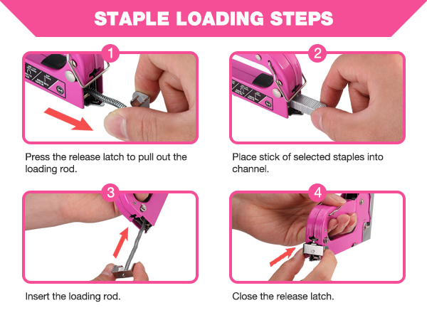 nailer handheld industrial construction cable wire fabric wall ValueMax Staple Gun