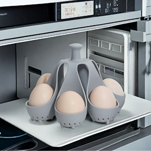 Eco makes an egg holder and puts the eggs you don&amp;#39;t eat in the refrigerator for storage
