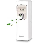 SVAVO Automatic Air Freshener Dispenser - Wall Mounted/Free Standing Auto Aerosol Spray Dispenser...