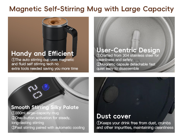 smart stirring mug