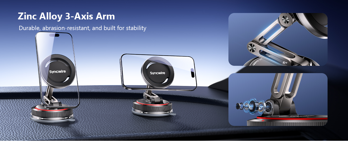magnetic car phone holder