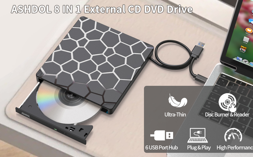 external cd/dvd drive for laptop