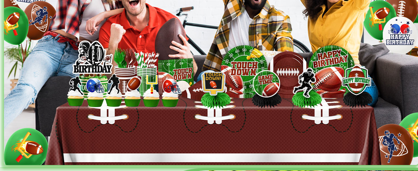 Football Birthday Party Decorations