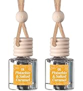 CANDECraftCo Car Air Hanging Fragrance Oil, Car Auto Freshener for Essential Oils, Scents Fragran...