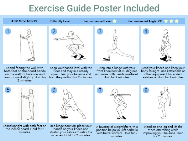 calf stretch board