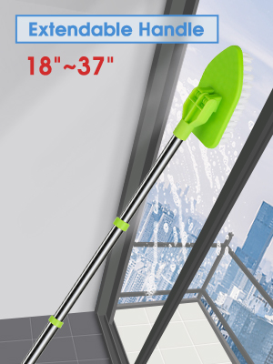 scrub brush with long handle