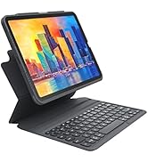 ZAGG Pro Keys Detachable Case and Wireless Keyboard for Apple iPad 11" (A16)/ 10.9 10th GEN, Mult...