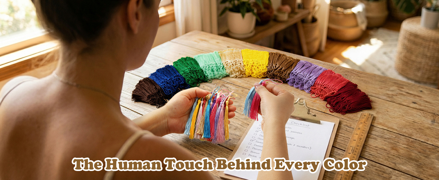 bookmark tassels