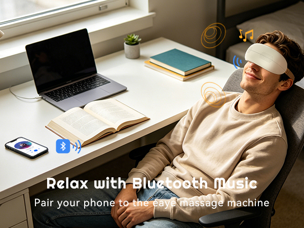 BEJA Eye Massager with Heat &amp;amp; Cooling