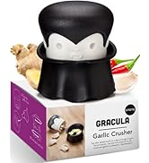 OTOTO Gracula Garlic Crusher also for Ginger, Nuts, Chili, Herbs - Twist Top Garlic Mincer &amp; Easy...