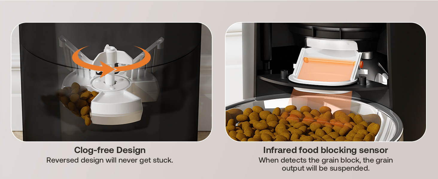 automatic cat food dispenser