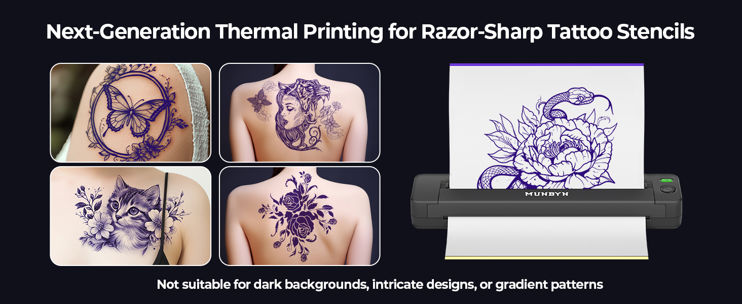 MUNBYN Tattoo Stencil Printer ITP06