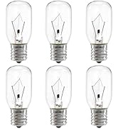 ZwwYvv Appliance Light 8206232A Bulb for Under Range Hood Appliance Refrigerator,40W 125V E17 Int...
