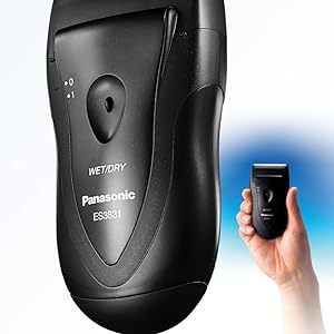 Panasonic ES3831K comfortable and ergonomic design