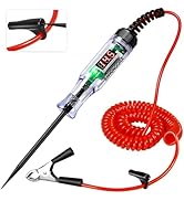Anyongora Test Light Automotive 5-90V Digital LED Light Tester with Voltage Display, Extended Spr...