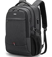 DUSLANG 17 Inch Laptop Backpack for Travel Water Resistant College Backpack for Men Laptop Bag wi...