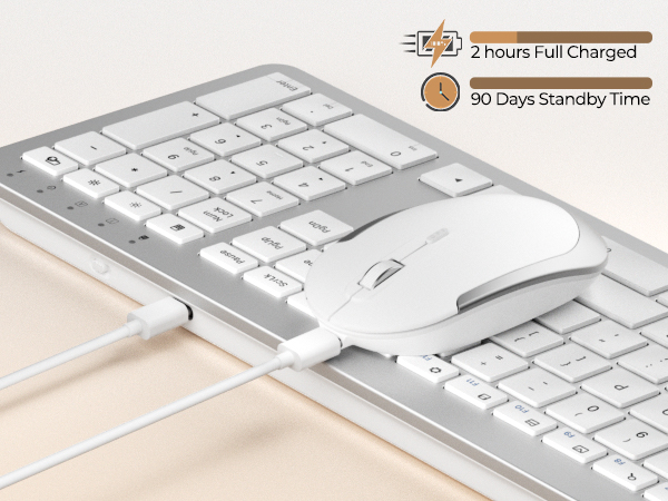 rechargeable keyboard mouse