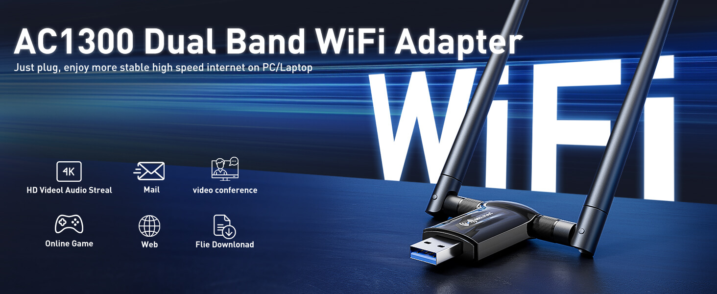 USB wifi adapter for desktop pc