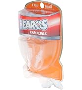 HEAROS High Fidelity Series Ear Plugs for Comfortable Long Term Use with Free Case, 1 Pair