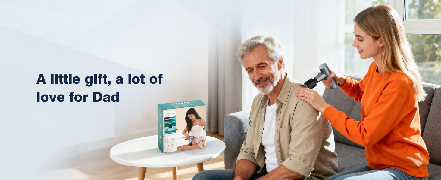 cotsoco Mini Deep Tissue Massage Gun with Heat and Cold Therapy