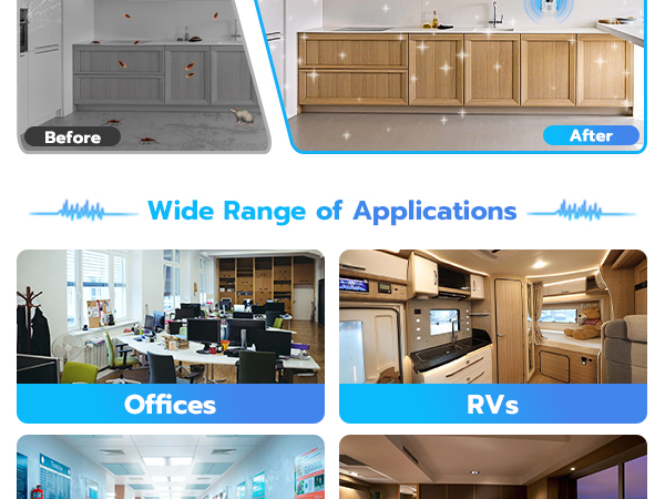 Ultrasonic Mouse Rodent Repellent Indoor