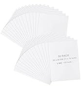 QTLCOHD 30Pack Foam Boards, 11"x15" Foam Core Backing Board White, 1/5" Thickness Mat Boards Post...