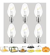 Jahy2Tech Original 6 Pcs Flea Trap Replacement Light Bulbs, Special for Flea Traps for Inside You...
