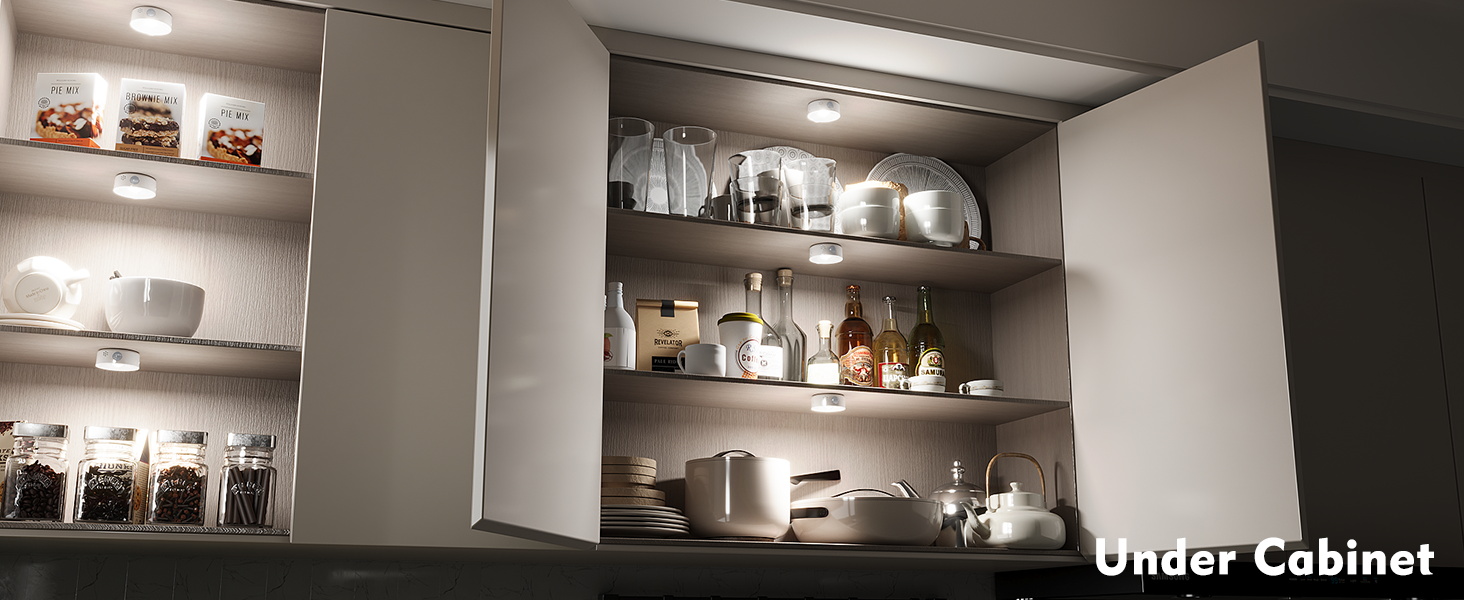 under cabinet mini lights, battery operated