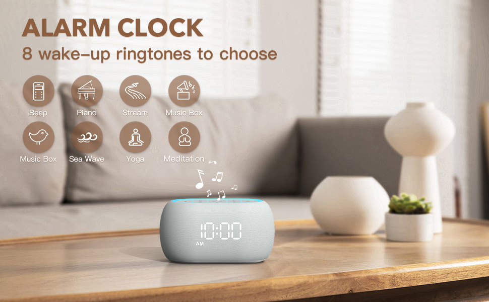 alarm clocks for bedrooms