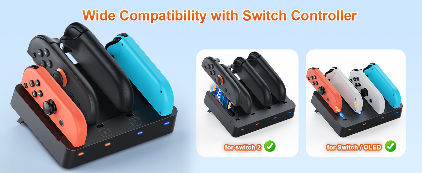 switch 2 charger for joy con