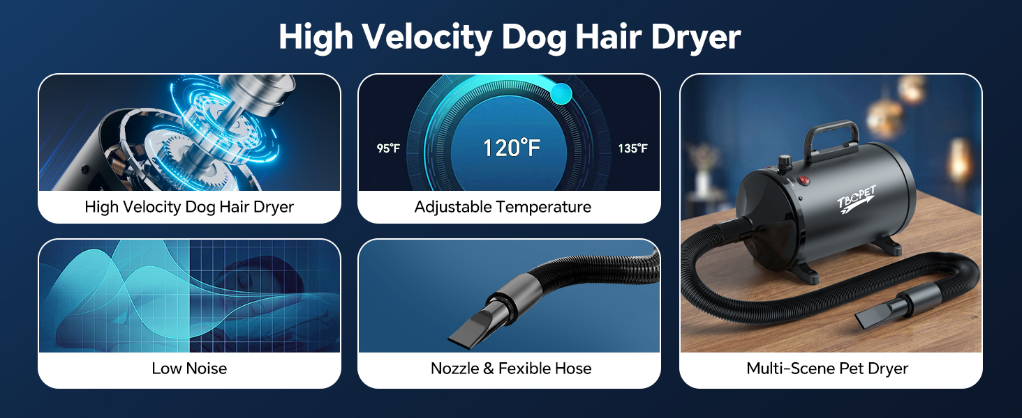 Dogs Grooming Blow Dryer