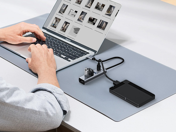 Intpw 9159T Mini Size 5-in-1 USB C Hub
