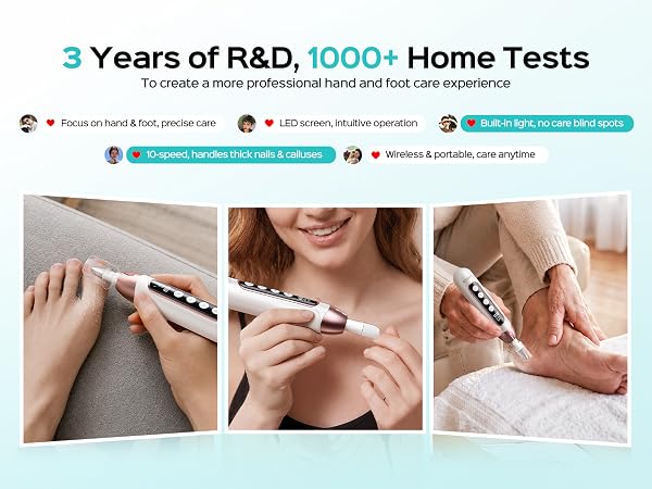 To create a more professional hand and foot care experience
