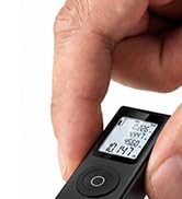 Cooper Ray, Mini Laser Measuring Tool, 2.7in 1oz Pocket Size Keychain Laser Tape Measure, Great G...