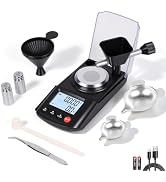 QP Reloading Scale 100g/0.001g, Grain &amp; Milligram Scale for Powder Weighing | Digital Precision S...