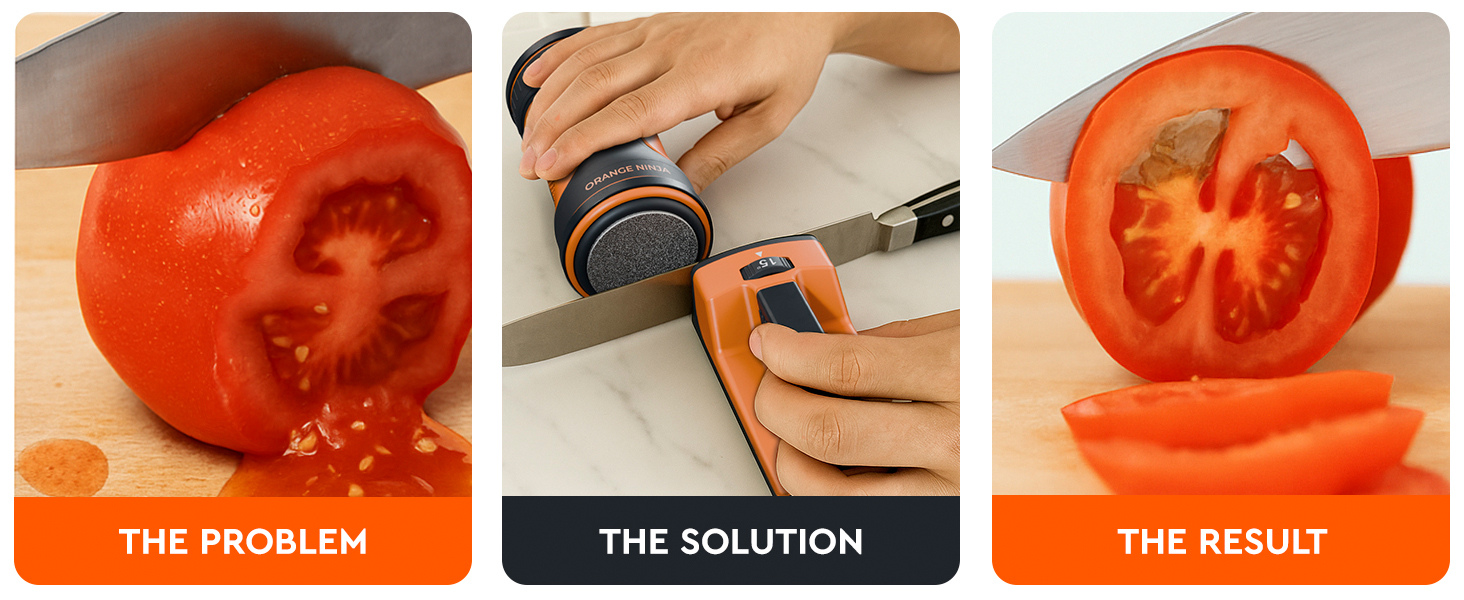 Electric rolling knife sharpener, kitchen sharpener, blade sharpener, angle guide