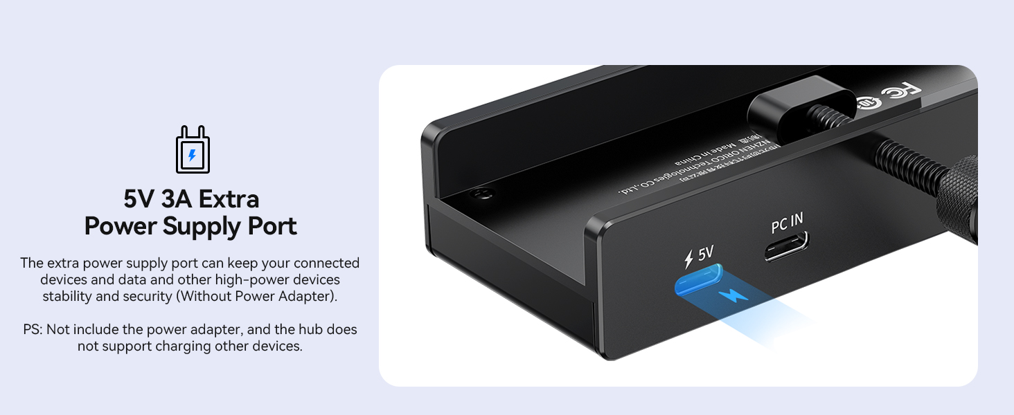 usb hub clamp with sd card reader